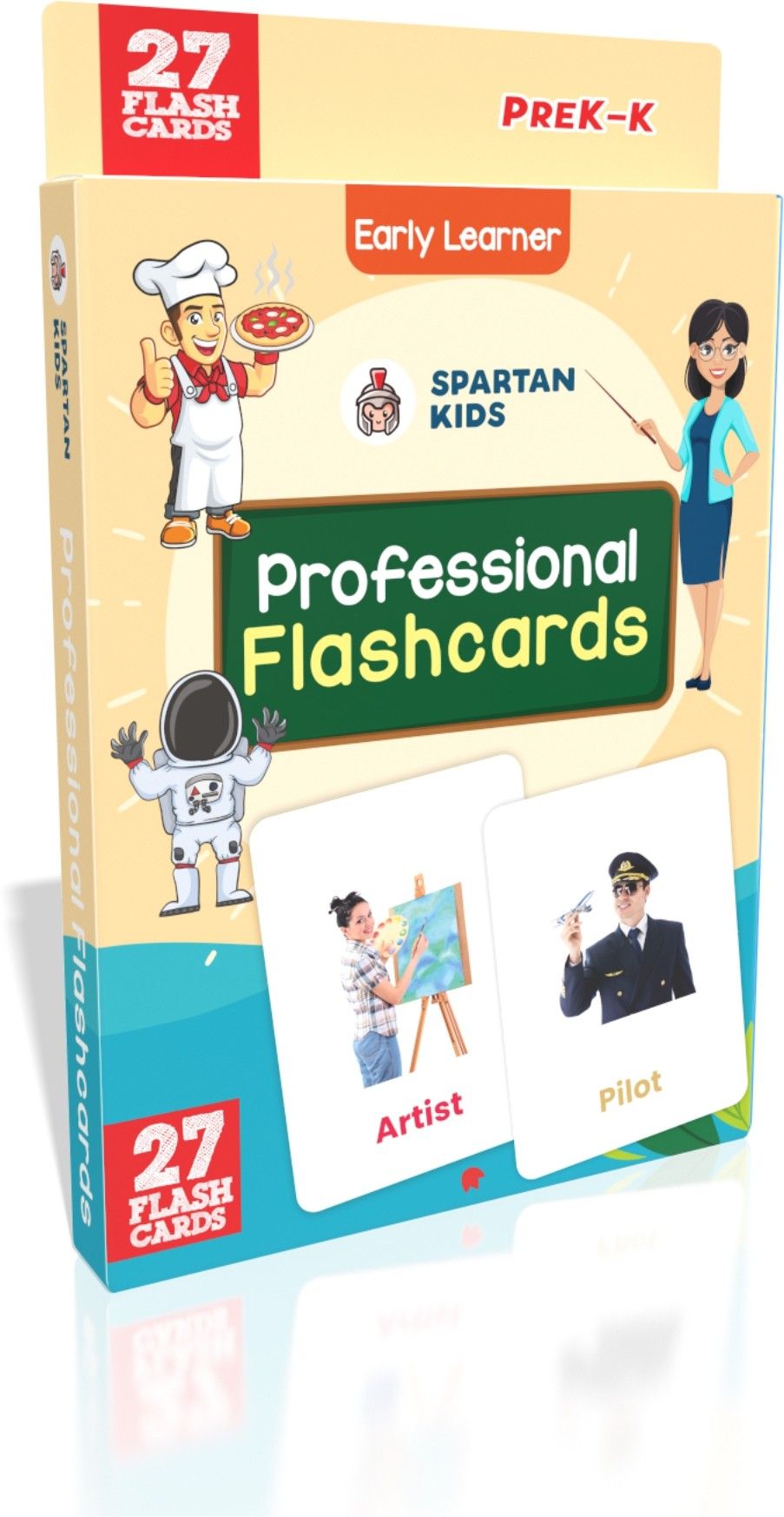 spartan kids Professional Flash Cards Easy & Fun way of Learning-1yr-6yr Kids-picture-27