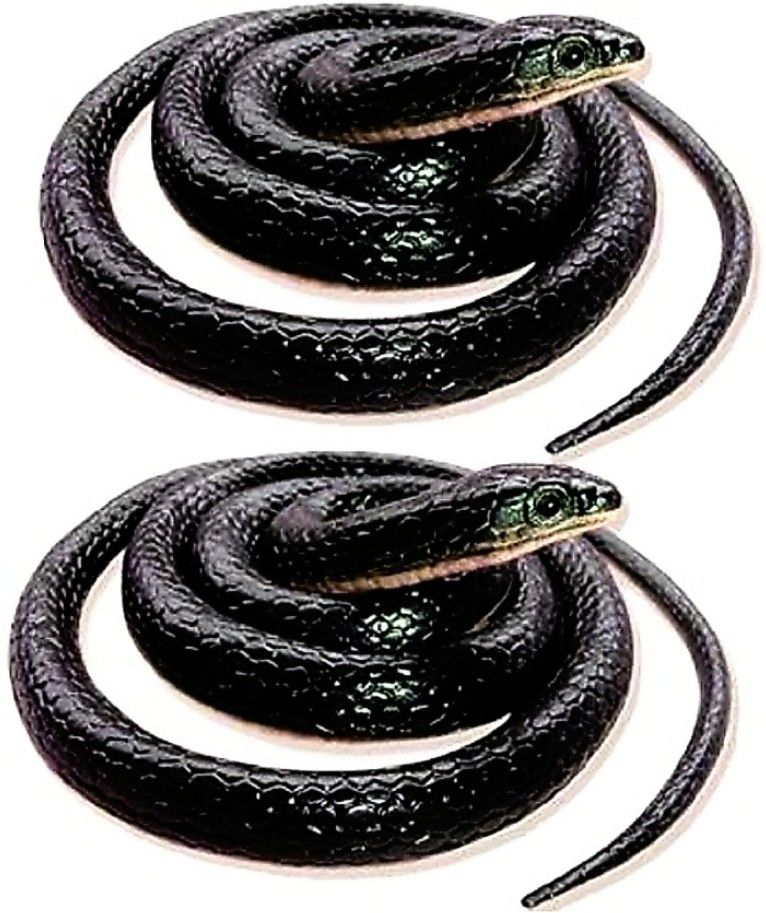 2 Fake Snake/Prank Realistic Fake Rubber Snake Prank Toy Fake Snake Prank Toy Gag Toy-image-5