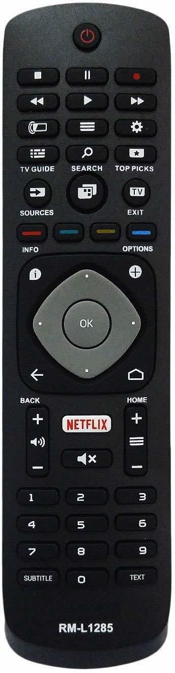 LipiWorld RM-L1285 Led LCD Tv Remote Works with Almost All Smart Tv with Netflix Function Philips Remote Controller image 1