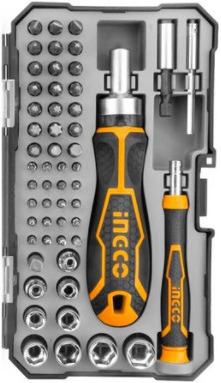 ingco Bits Set (55 Pcs) Precision Screwdriver Set-picture-28