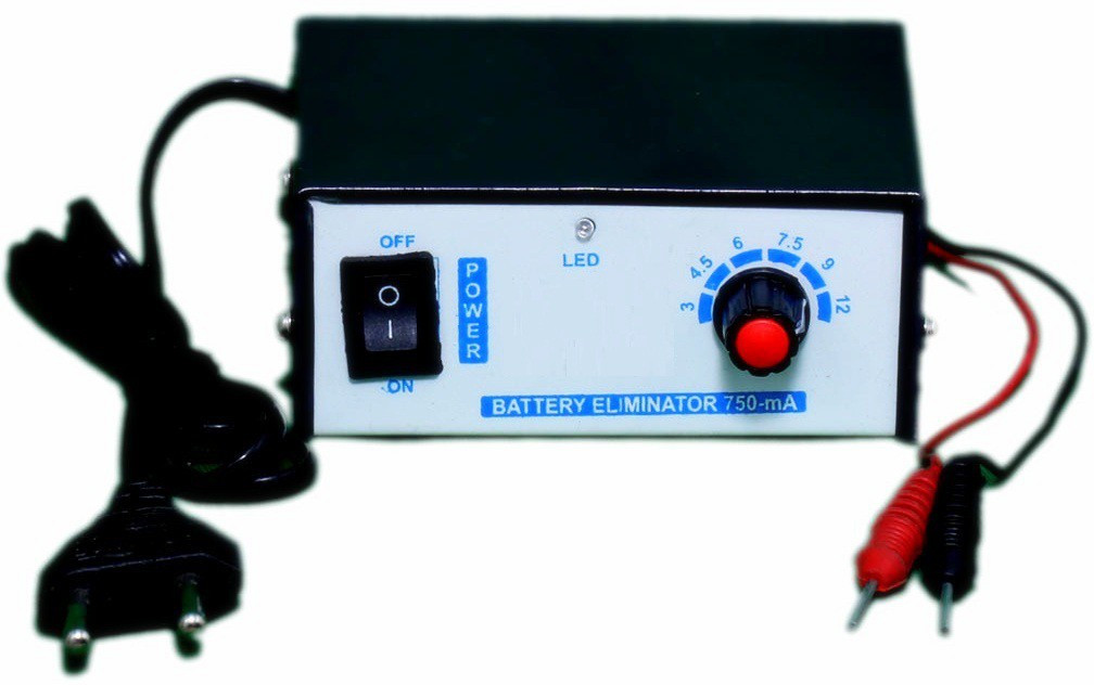 divinext 0-12 Volt Battery Eliminator DC Output Voltage Regulated Power Supply Adaptor 12v Square Wave Inverter image 1