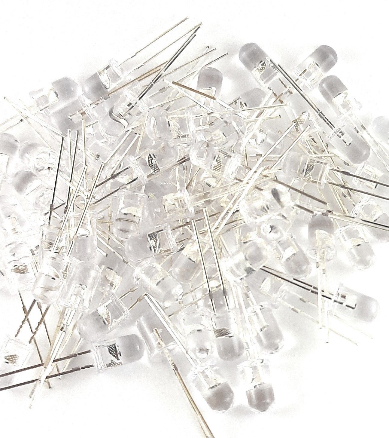 100 Pics 3in1 RGB Auto Flashing 5mm LED slow flash and fast flash Light Electronic Hobby Kit