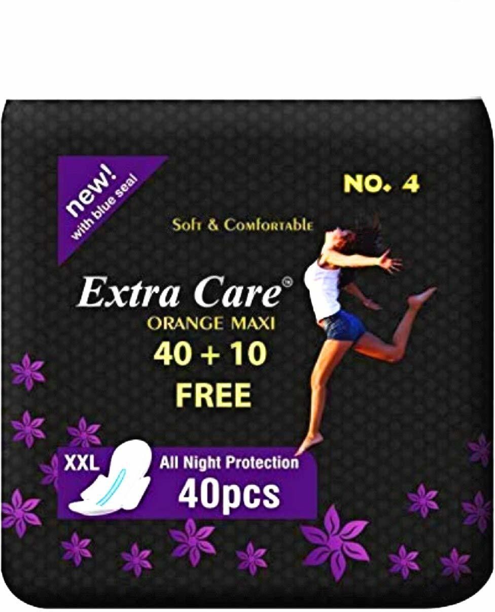 extra care SANITARY XXL PADS PACK OF 50 PCS Sanitary Pad-picture-36
