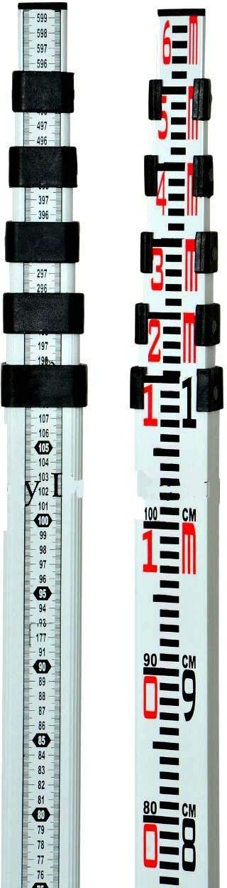 aala Survey Instruments 6 m 6 fold Quality Leveling Staff with Cover Height Gauge-picture-18
