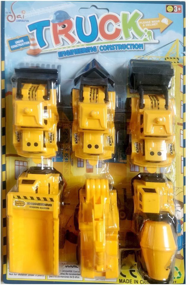 mon n mol Construction Truck Vehicle Car Toy Set Excavator,Dump Truck,Cement Truck Toy Vehicles Kids Toys-picture-10