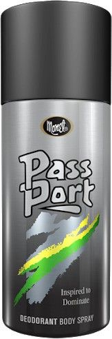 monet Passport Black Deodorant Spray - For Men-picture-10