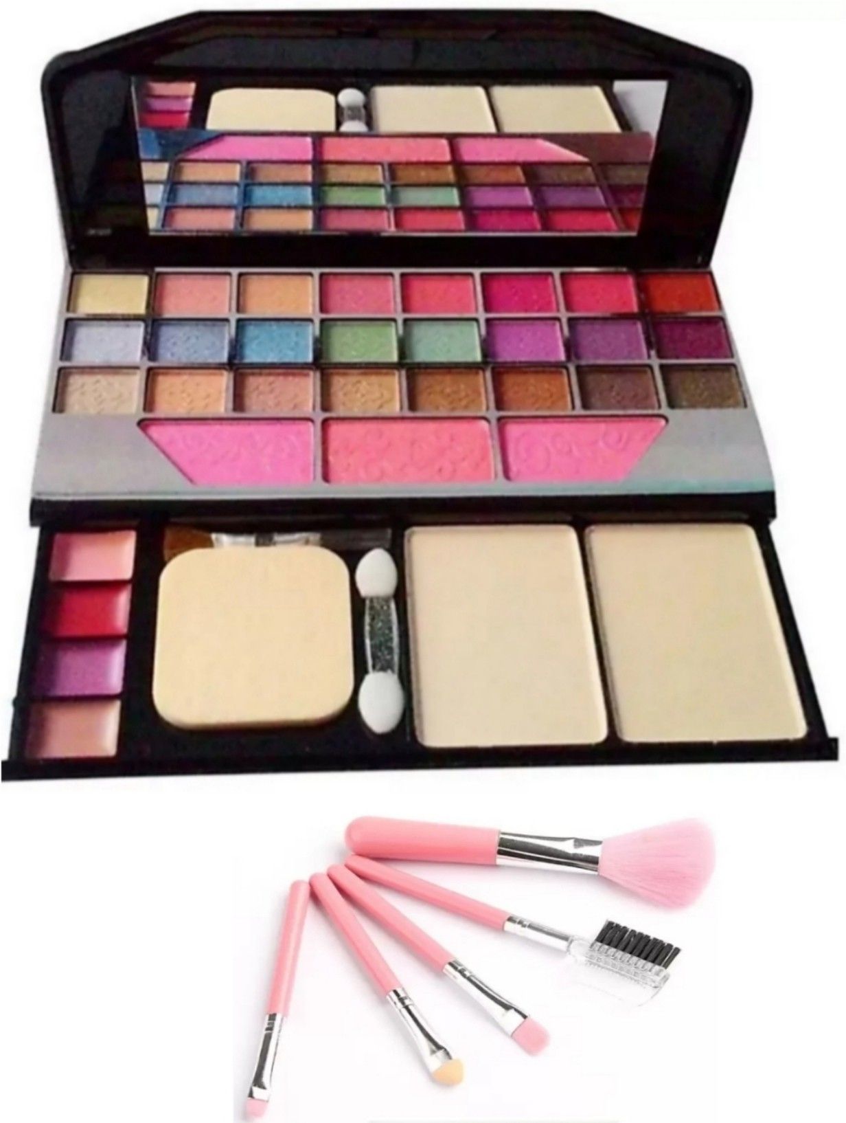 6155 makeup kit set with 5 makeup brush set-image-42