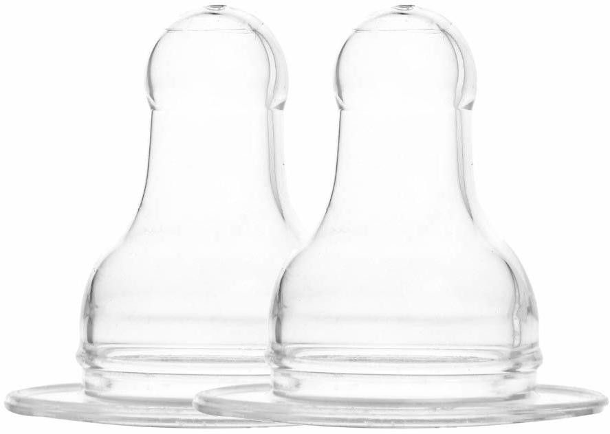 enorme Babies Anti Colic BPA Free Easy Flow Silicone Rubber Nipple Pack of 2 New Born Flow Nipple-picture-15
