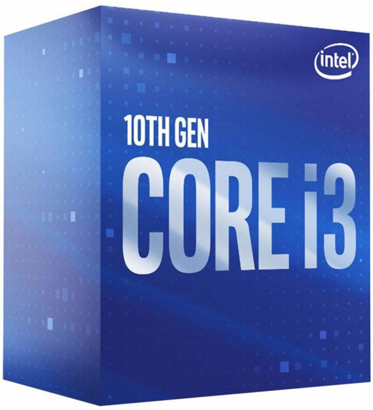 Intel Core i3 10th Gen 10100f 3.6 GHz LGA 1200 Socket 4 Cores Desktop Processor image 1