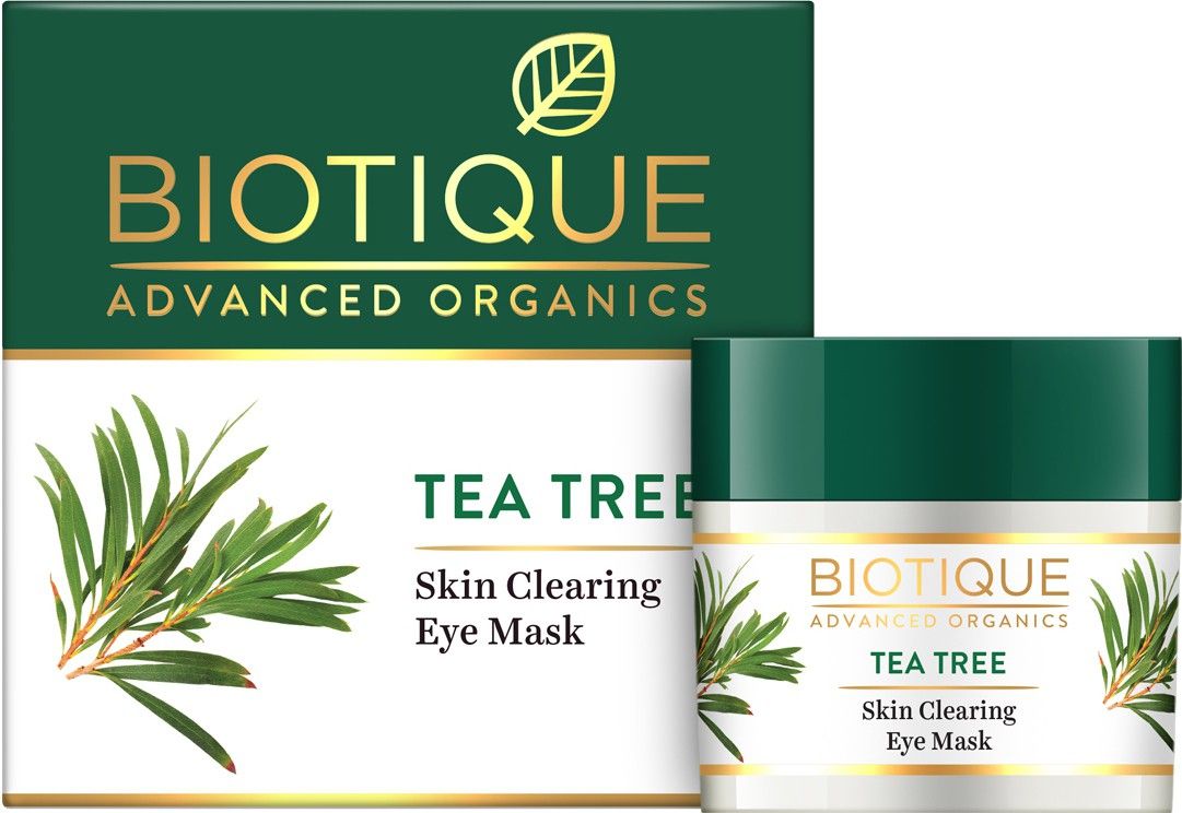 Tea Tree Skin Clearing Eye Mask, Green, 15 g