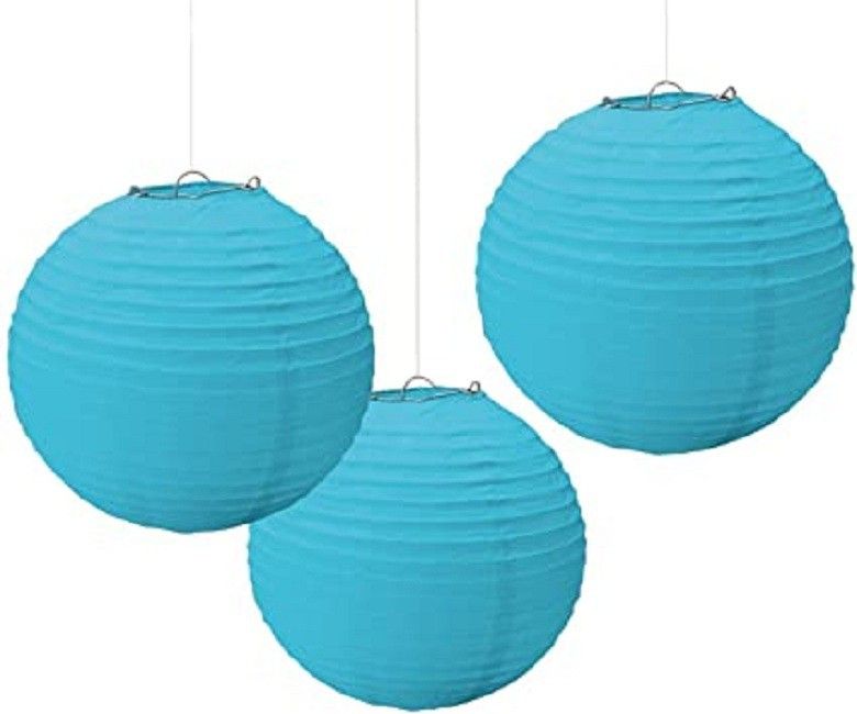 dholdhamaka Blue Paper Table Lantern-picture-32