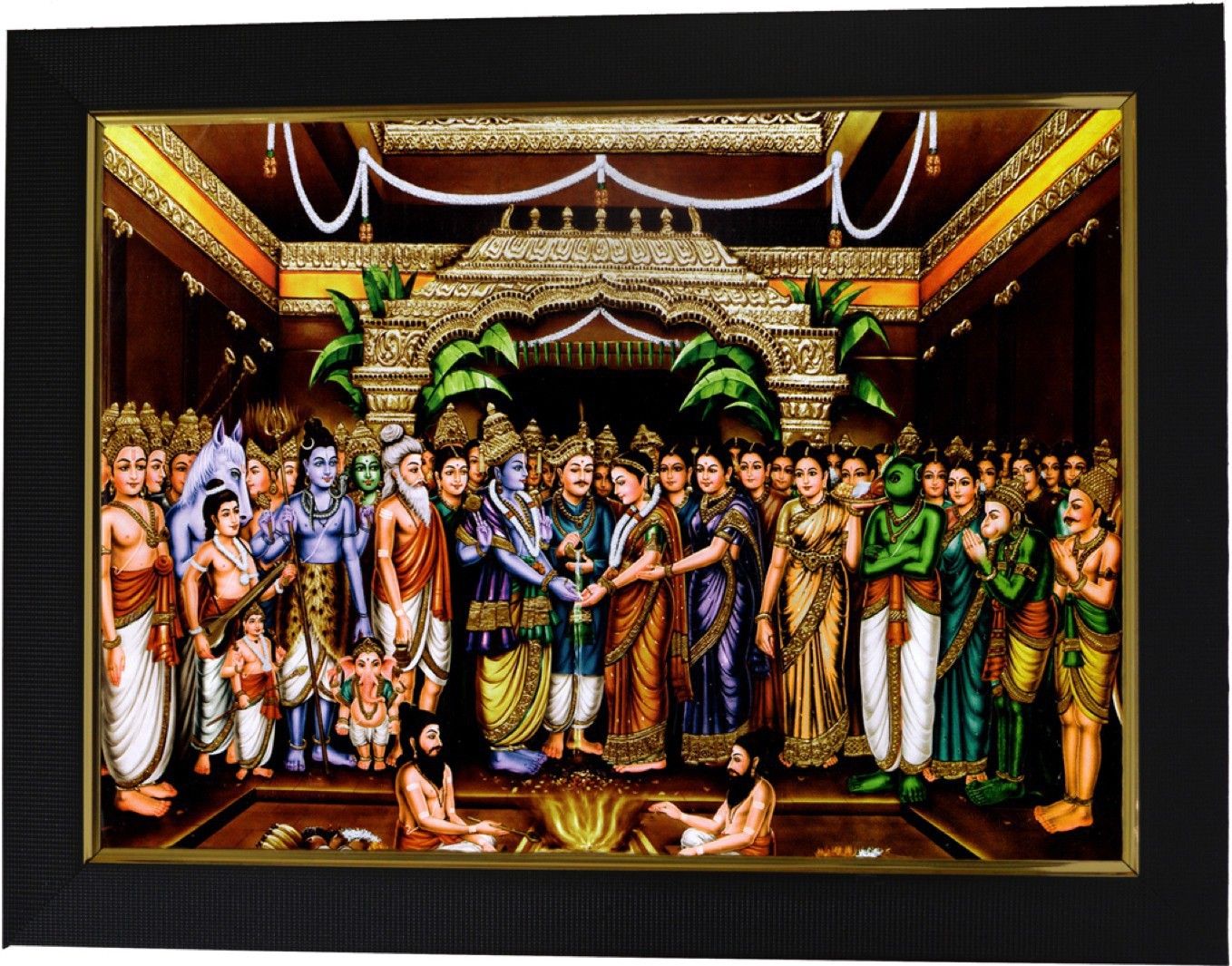 Balaji and Padmavathi God Photo Religious Frame-image-31
