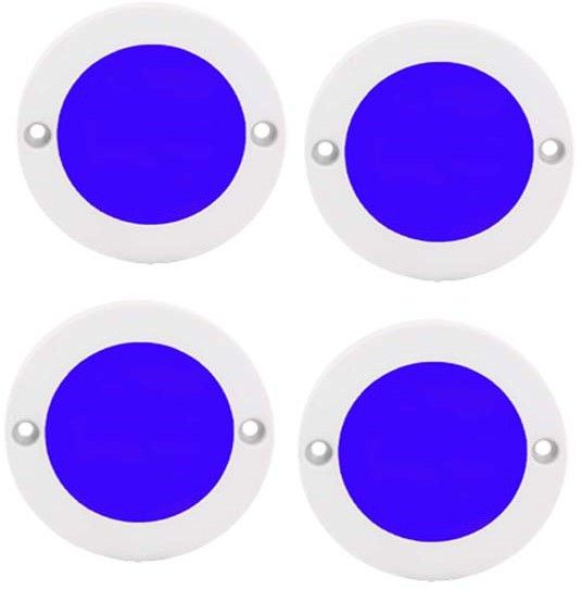 AMBERT 3W LED Cab-lite Surface Light Bulb (Blue) Pack Of-4 Ceiling Light Ceiling Lamp-picture-38