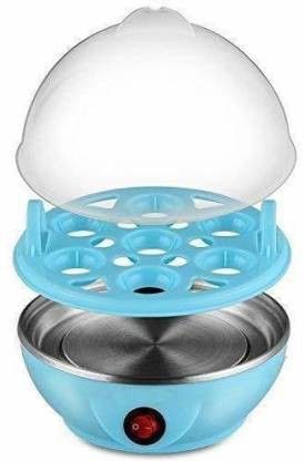 Electric Egg Cooker Stainless Steel Auto Shut Off 7 Egg Boiler with Water Level Indicator Measuring Cup, 16x15.5cm, Egg Cooker-image-30