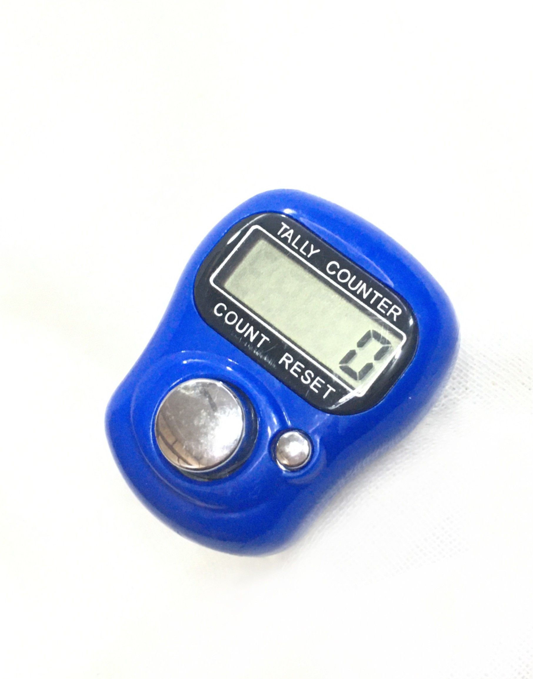 Finger Tally Counter Digital Electronic Counter Blue Digital Tally Counter