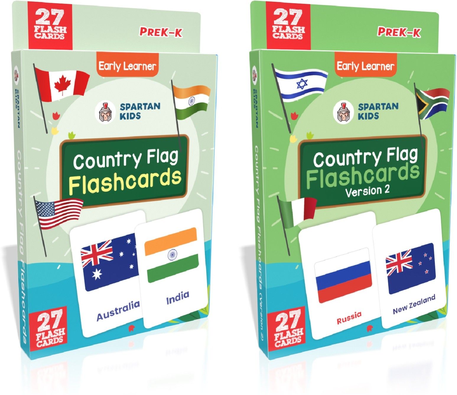 Country Flag Flash Cards Easy & Fun way of Learning-1yr-6yr Kids (Set of 2)-image-23