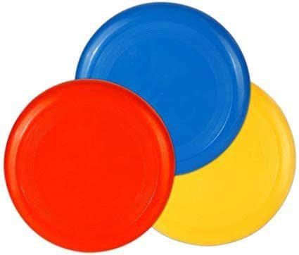 Frisbee (Multicolour,Pack of 3) Plastic Sports Frisbee-image-11