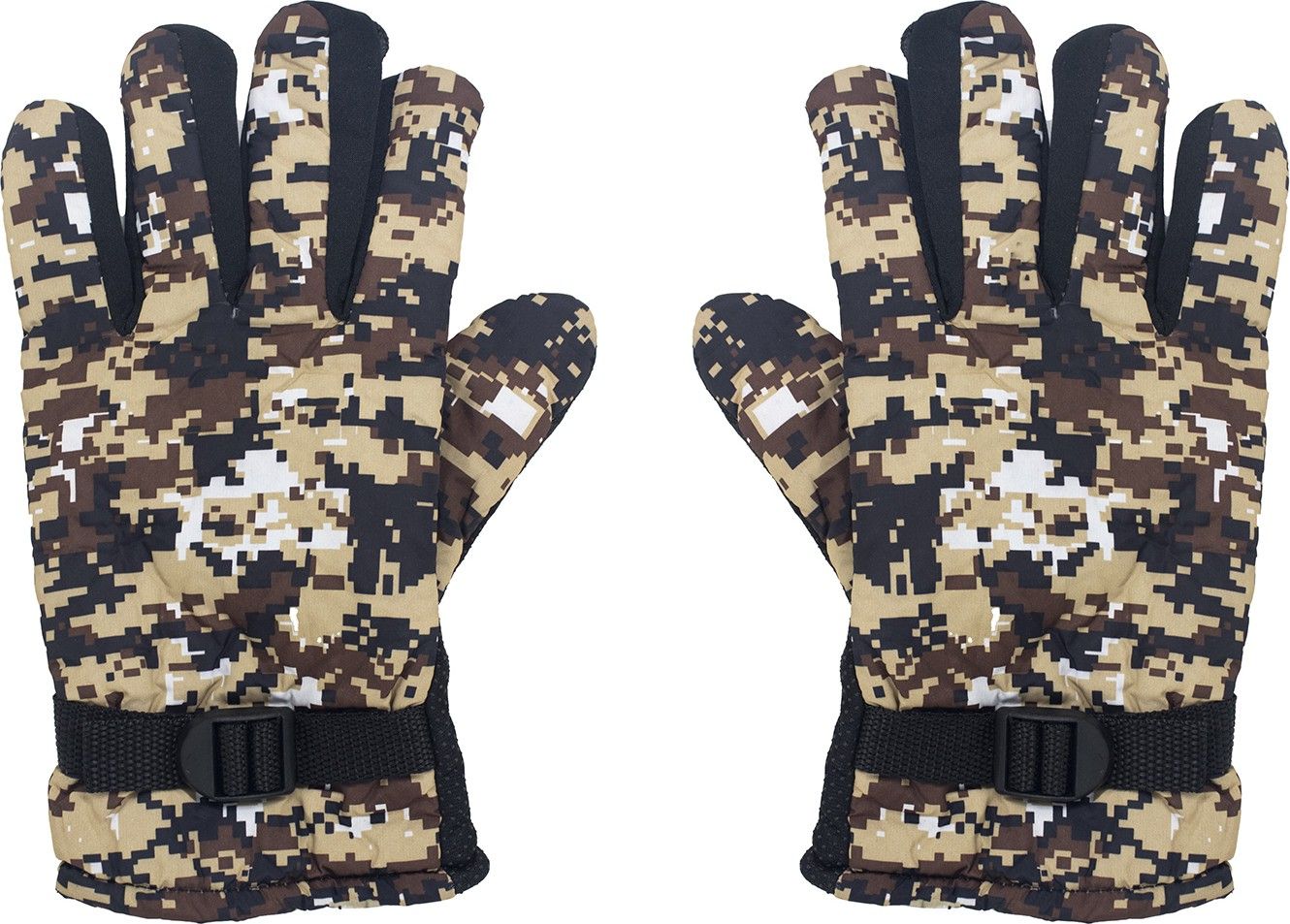 bueno Printed Winter Men Gloves-picture-16