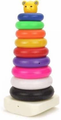 Stacking toys 9 pcs ring set (Multicolor)