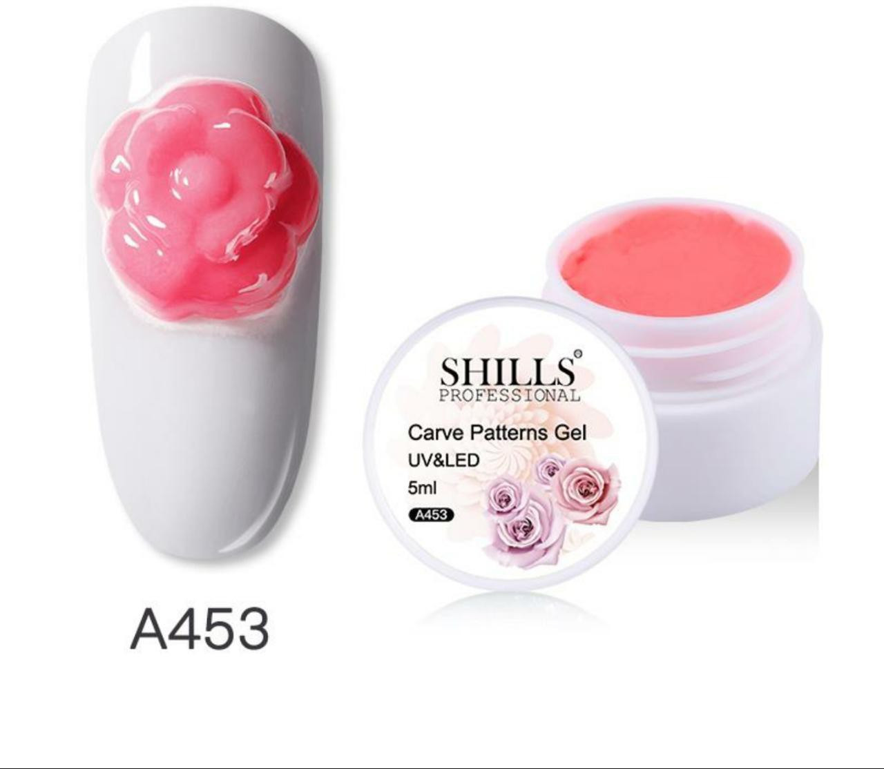 shills professional UV/LED Carve Patterns Gel 5Ml image 1