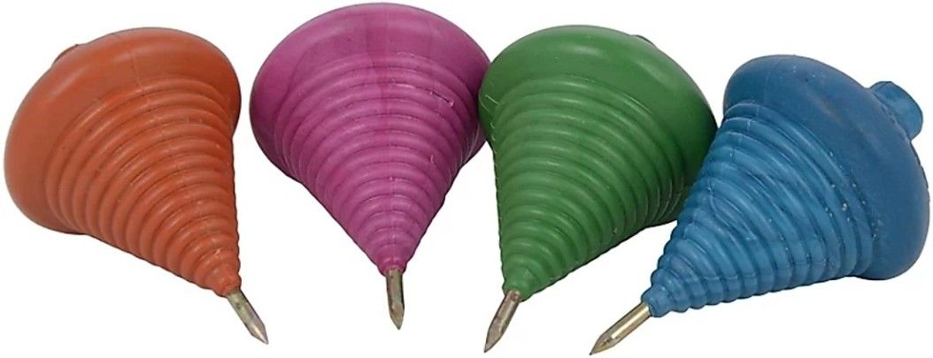 Lattu Toys 4 Pcs ,with Thread Latto Games Plastic Spinning Lattoo with Thread Size 8/6 cm Lattu-image-10