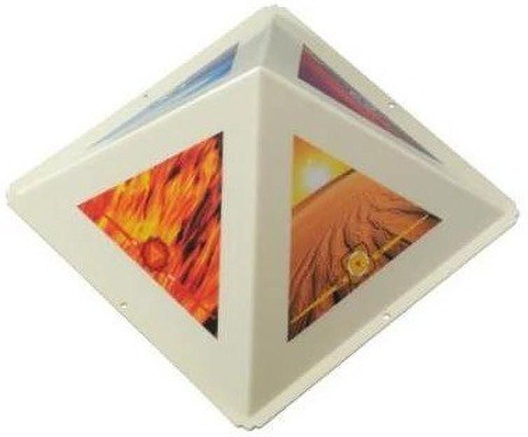 Pyramid Meditation Cap for Daily Meditation Plastic Yantra