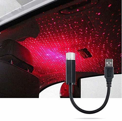 Star Projector Night Lights, Flexible Romantic Galaxy USB Night Lamp for Cars Ceiling Party Bedroom Portable USB Night Light Night Lamp-image-9