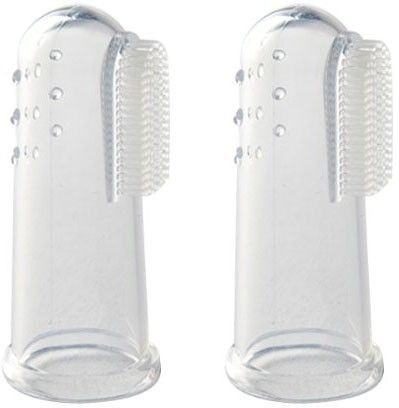 wishland Silicone Baby Finger Brush|| Baby Tongue Cleaner||Baby Soft Brush||100% BPA Free(Pack of 2) Teether and Feeder-picture-14