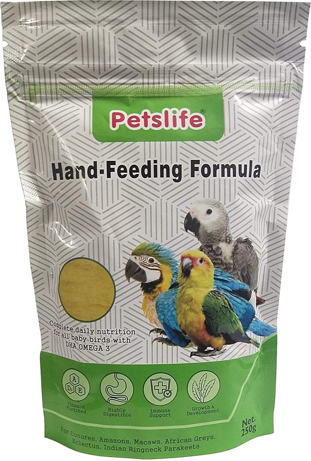 Hand-Feeding Formula 0.25 kg Dry New Born, Young Bird Food