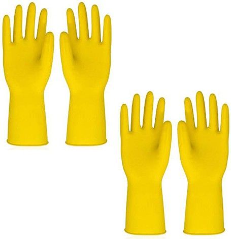 Washing Cleaning Hand Gloves KM GAR GLO YEL- 2 Gardening Shoulder Glove-image-6