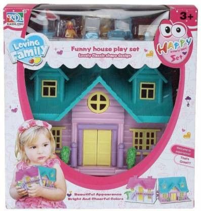 zxDoll house with Mini Furniture for 3 to 8 year old Kids (