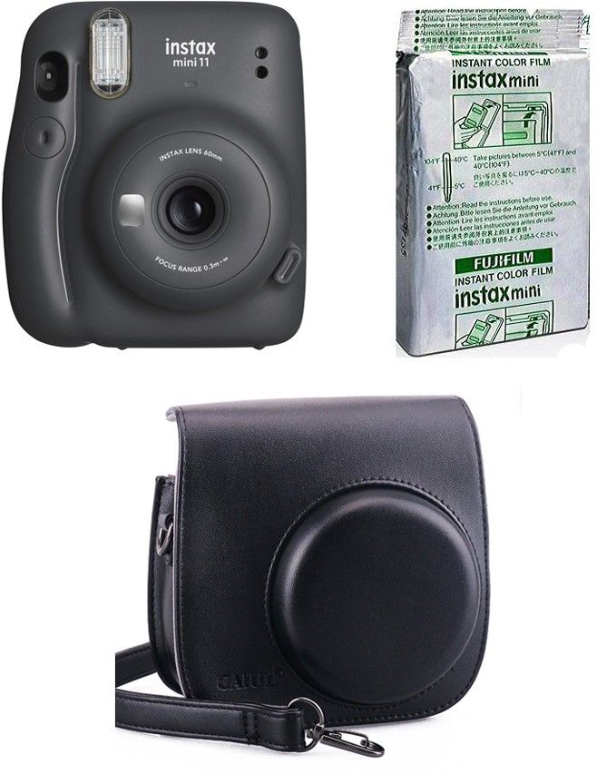 FUJIFILM Instax Mini 11 Instax Mini 11 with Black Pouch and 10 Shot film Instant Camera Instant Camera-picture-27