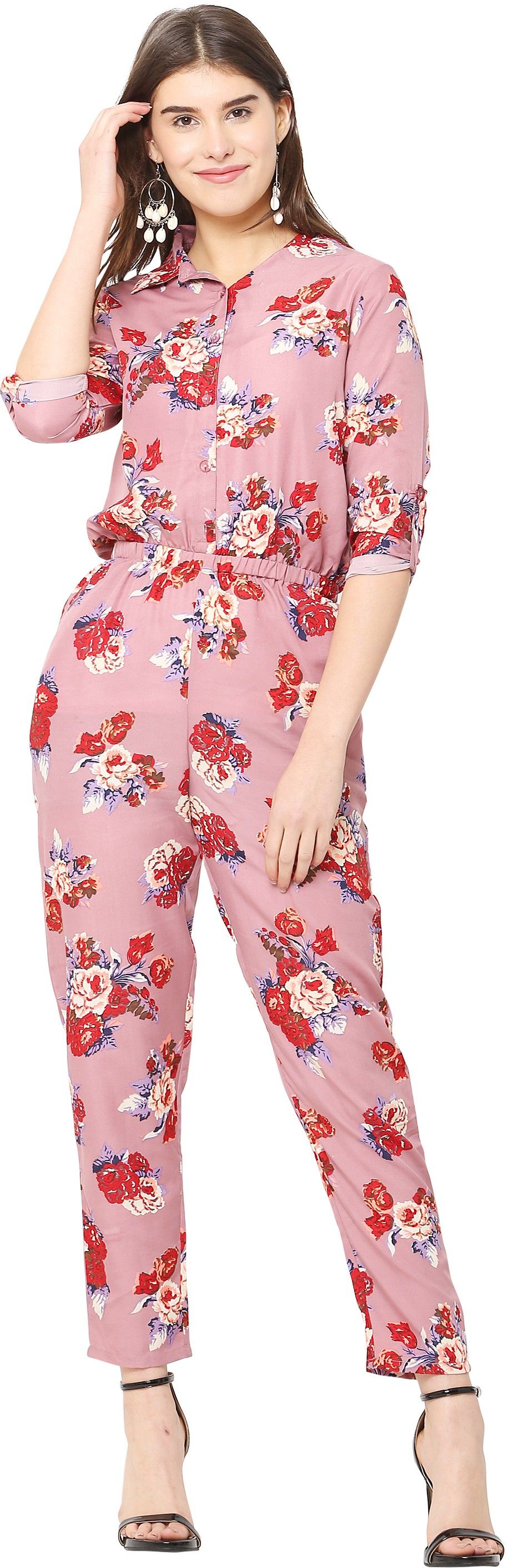 avyanna Floral Print Women Jumpsuit-picture-33