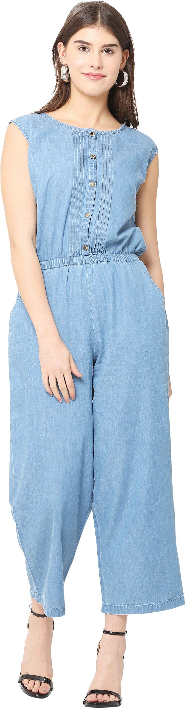 avyanna Solid Women Jumpsuit-picture-15