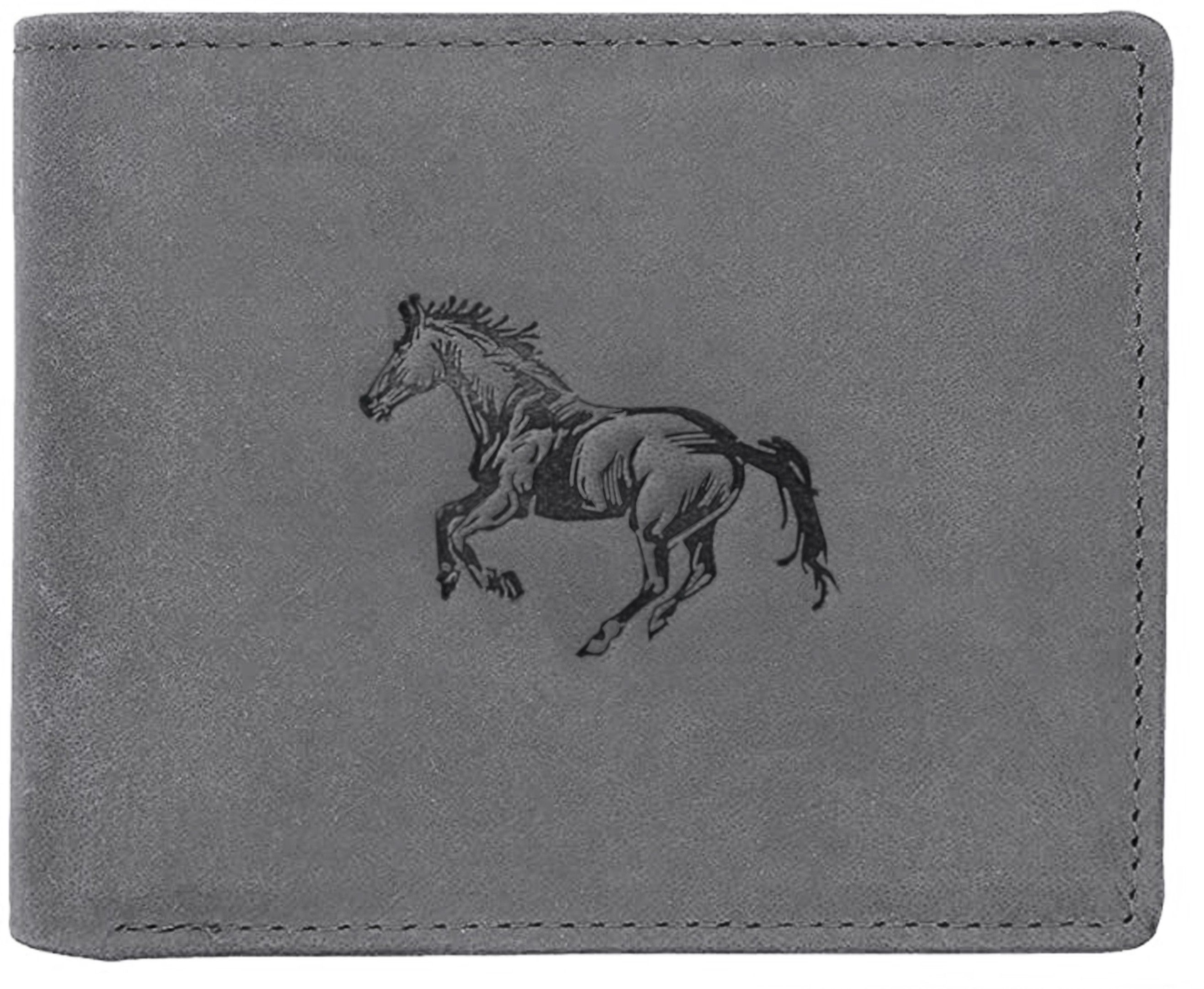 wildhorn Men Casual Grey Genuine Leather Wallet - Regular Size-picture-24