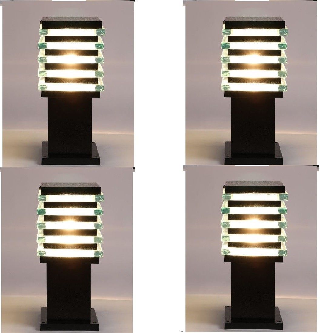 lighthouse Gate Light Ice Cube 4 Pcs Gate Light Outdoor Lamp-picture-23