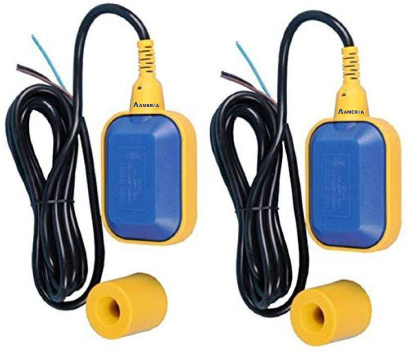 Aameria Floty Switch Automatic Water Level Controller 250 Volts Floty Water Level Controller WLC Square Head Float Switch Wired Sensor Security System Wired Sensor Security System(Pack Of 2pcs) Wired Sensor Security System-picture-46