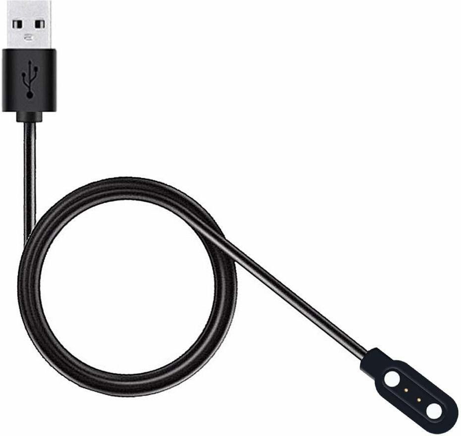 CANDYVILLA 2 Pins Magnetic Suction Charger Cable Compatible for W26+ smartwatch Charging Pad-image-8