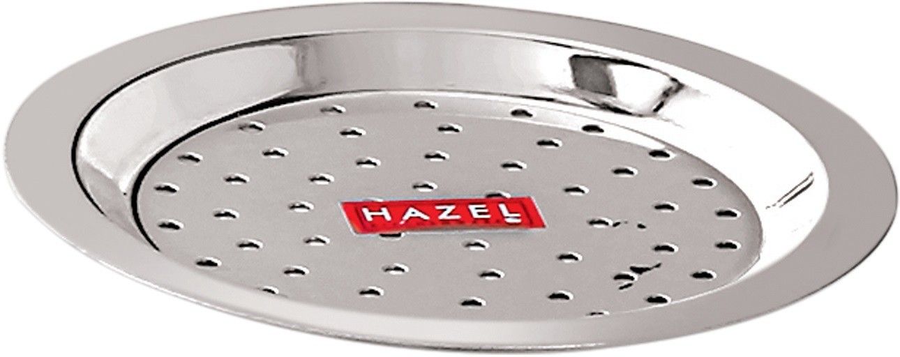 hazel Stainless Steel Cover Lid with Hole Chiba Ciba For Topes Pots, 13.5 cm, Silver 13.5 inch Lid, Pack of 1-picture-11