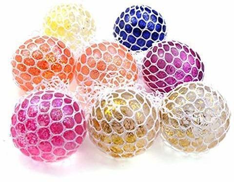 tera13 Stress Reliever Squeeze Grape Ball Soft Ball / squzee Ball for Kids Multicolor Squash Ball-picture-15