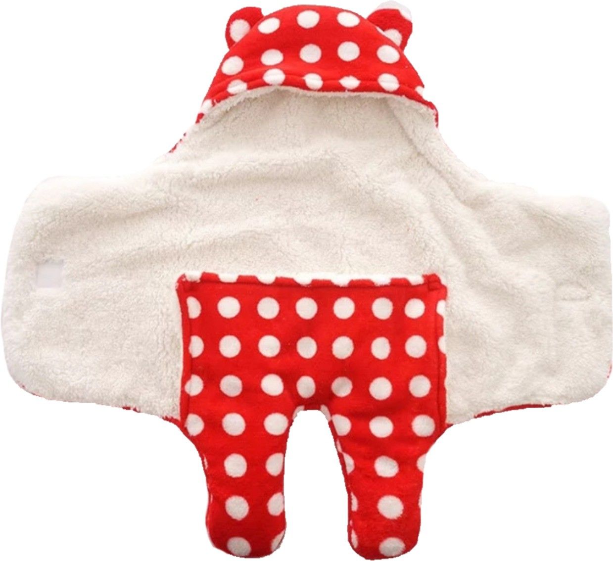 Printed Single Swaddling Baby Blanket forMild Winter-image-3