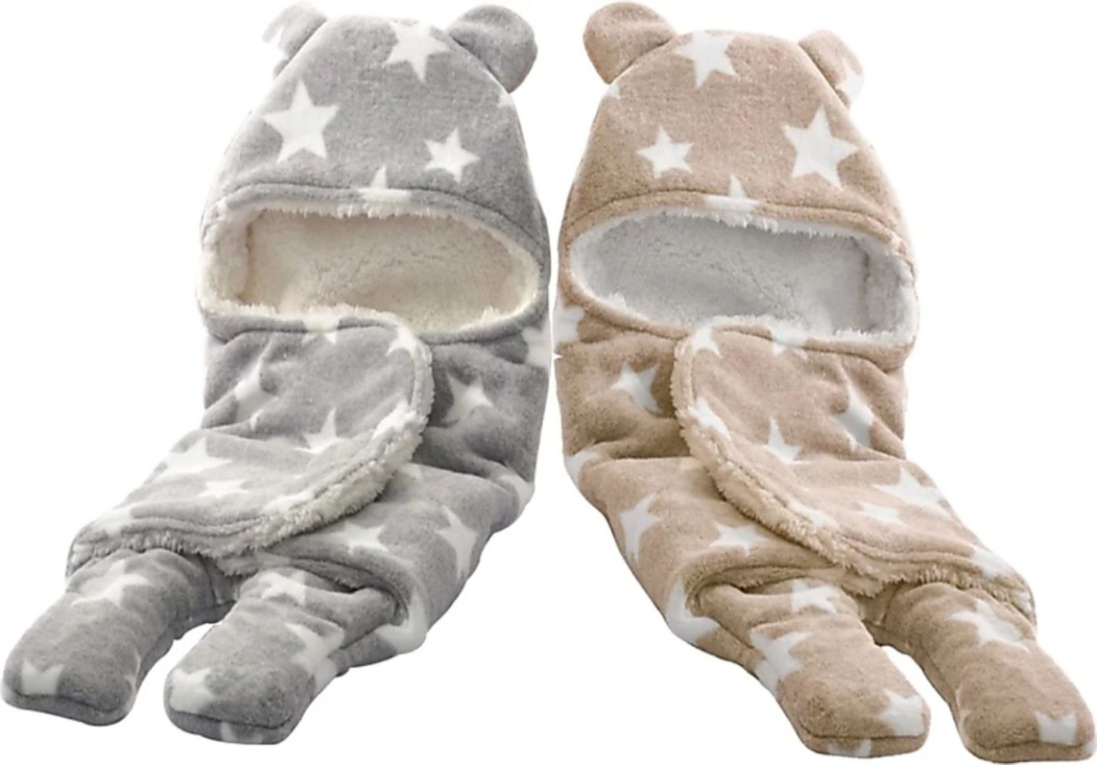 brandonn Printed Single Hooded Baby Blanket for Mild Winter-picture-36