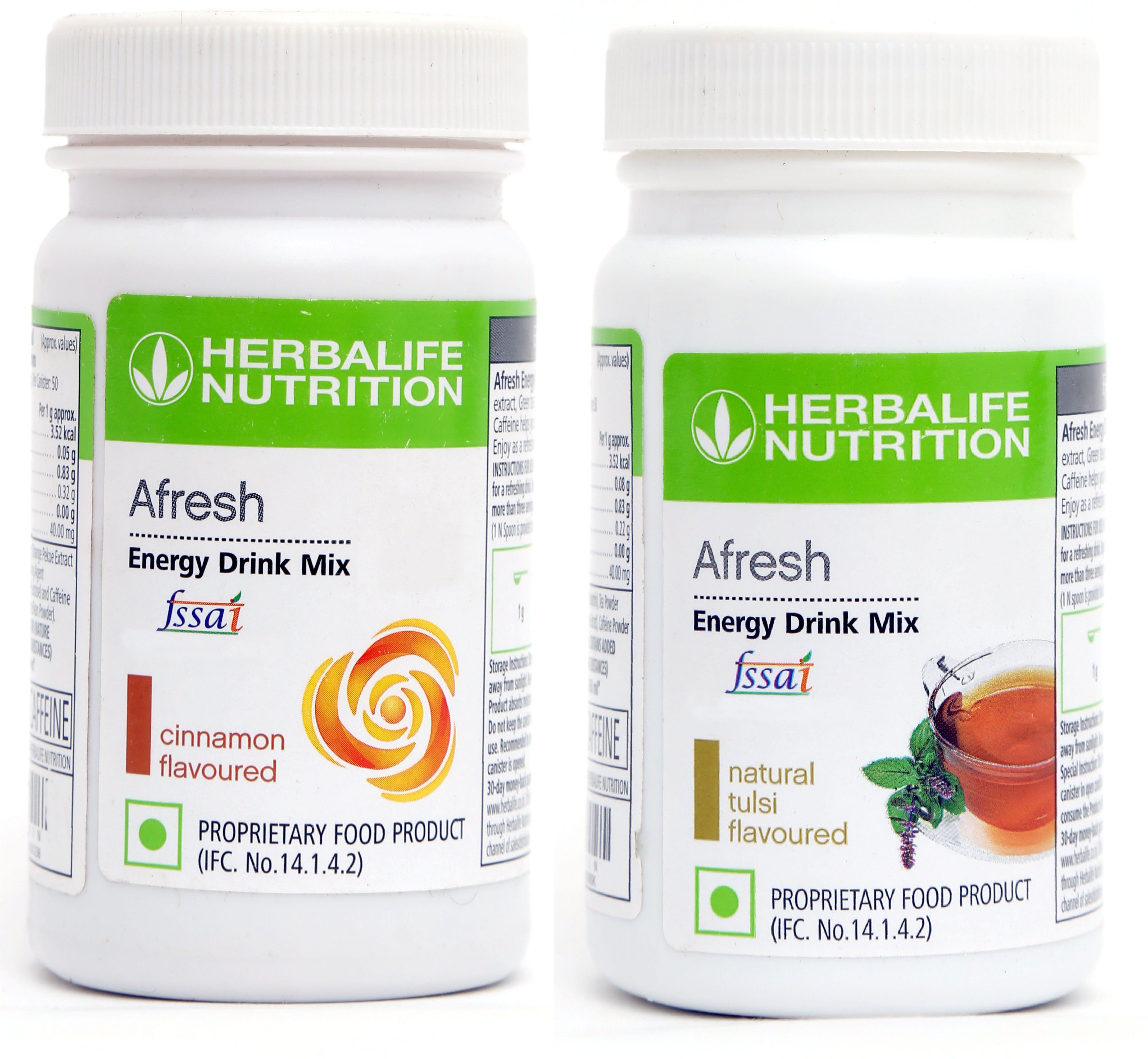 herbalife Afresh Energy Drink - Cinnamon Flavor & Tulsi Flavor For Weight Loss Energy Drink-picture-14