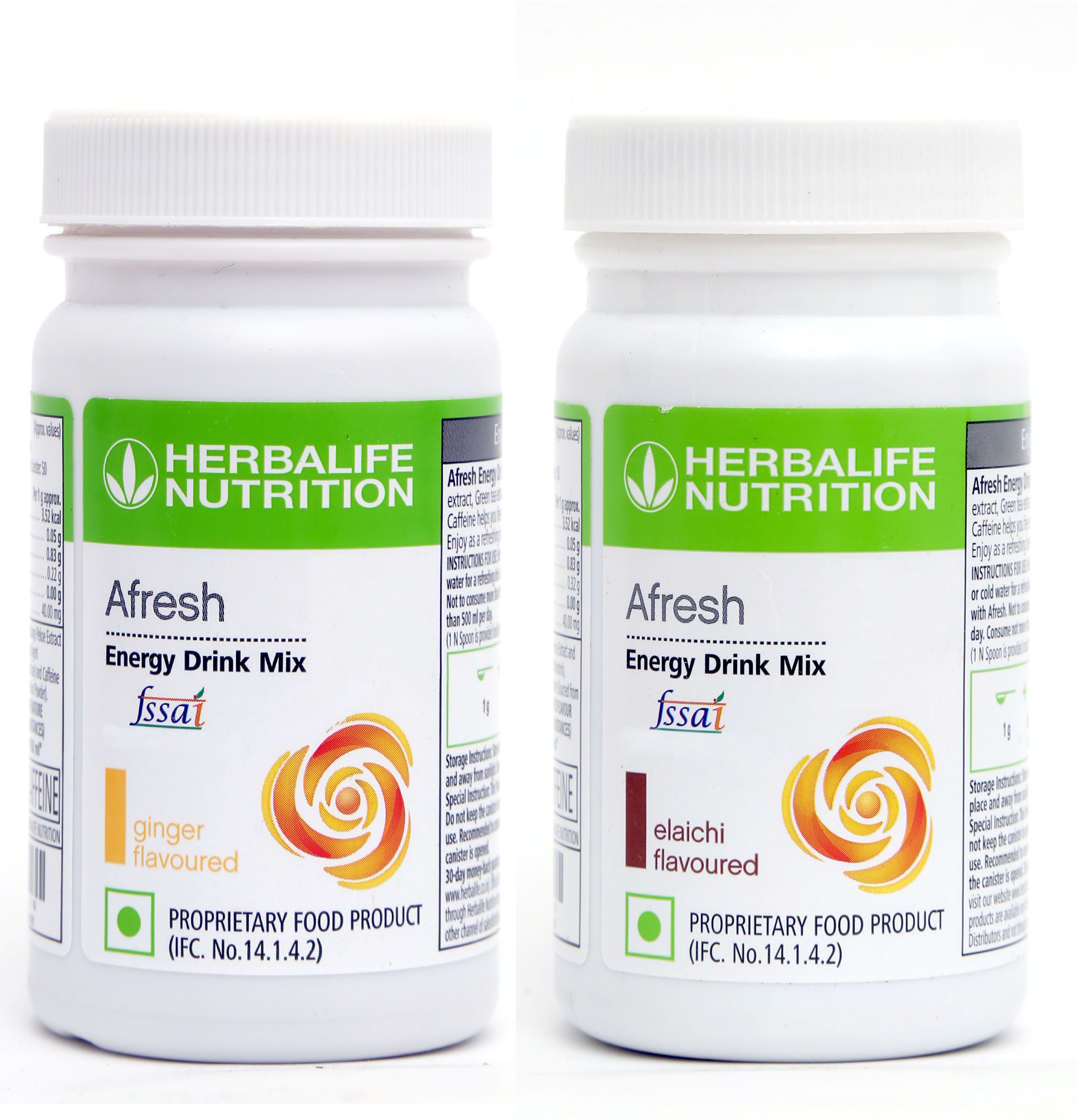 herbalife Afresh Energy Drink - Ginger Flavor & Elaichi Flavor For Weight Loss Energy Drink-picture-41