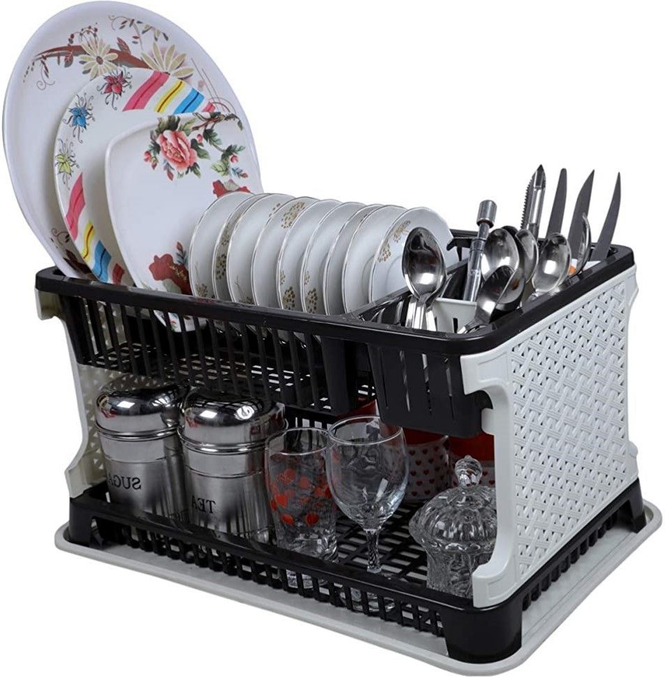 Dish Drainer Kitchen Rack New designe Kitchen Organiser Rack Plastic Kitchen Rack, Dish driner rack for kitchen storage Plastic-image-27