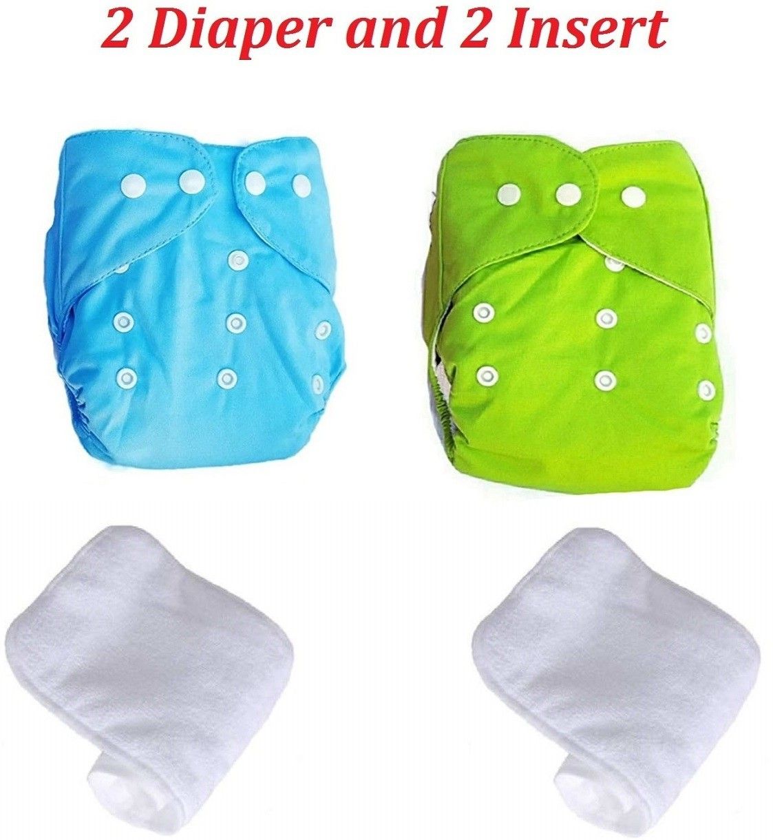 Pocket Cloth Diaper Reusable Cloth Diaper, Nappies (With Insert)-image-38