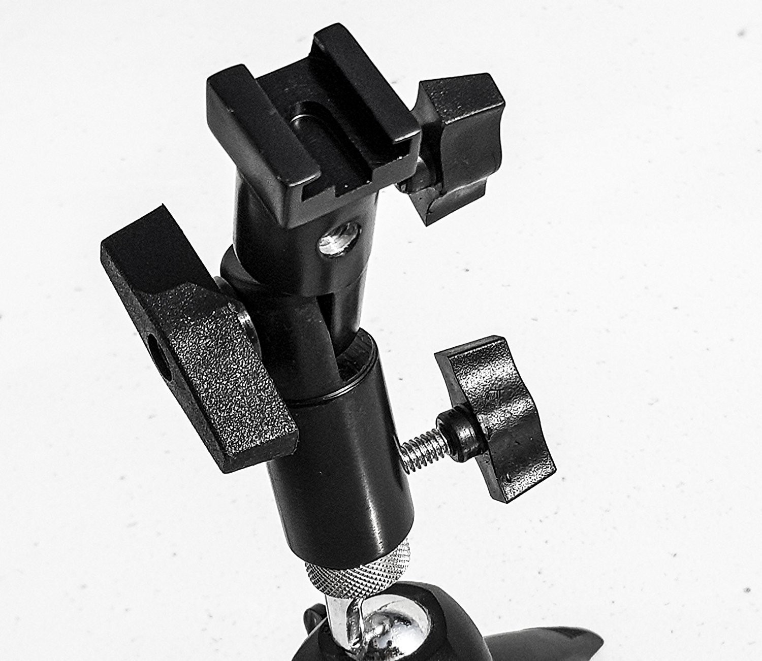 Cam cart Umbrella Bracket Flash Light Stand Umbrella Holder B Bracket Speedlite Holder Rotating Flash Bracket image 1