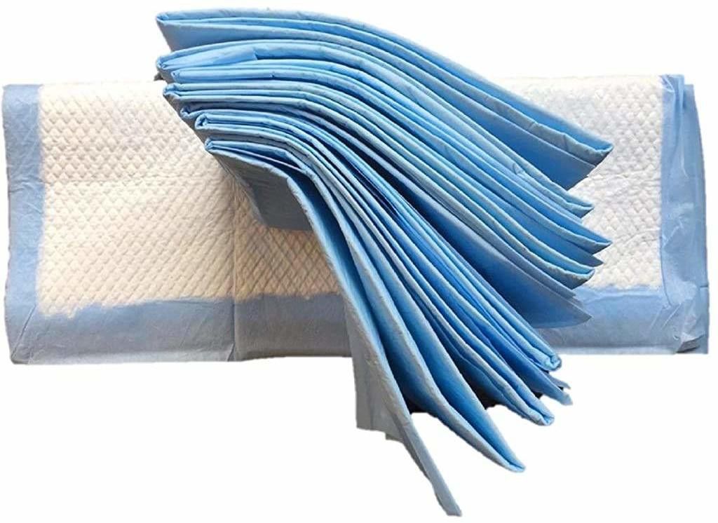 Disposable Underpads Changing Mats Soft & Super Absorbency Size 60 X 90 Cm Pack of 15 Mats Diaper Disposal Bin