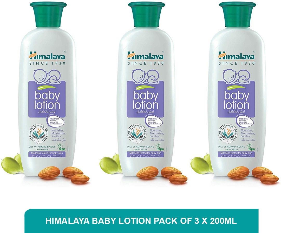 Baby Lotion | Baby Dry Skin Lotion (Pack of 3)200ml-image-26
