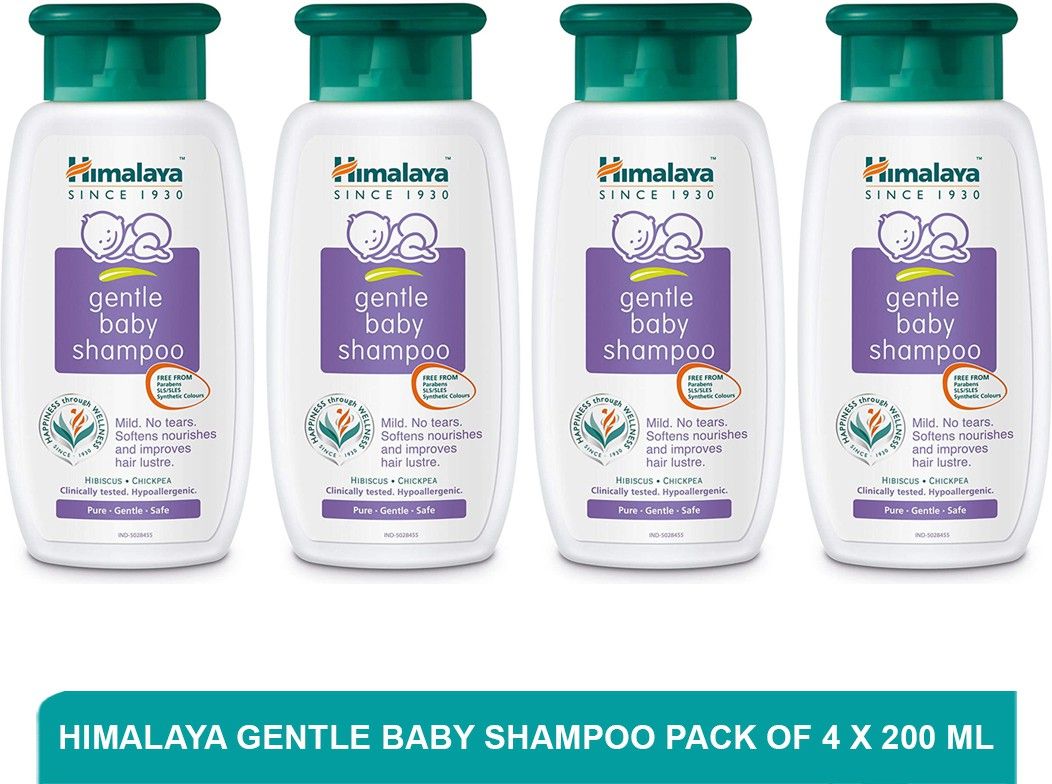 himalaya Gentle Baby Shampoo | Tear Free Baby Shampoo (pack of 4)200ml-picture-10